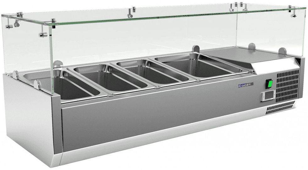 Витрина холодильная для ингредиентов Cooleq VRX 1200/380