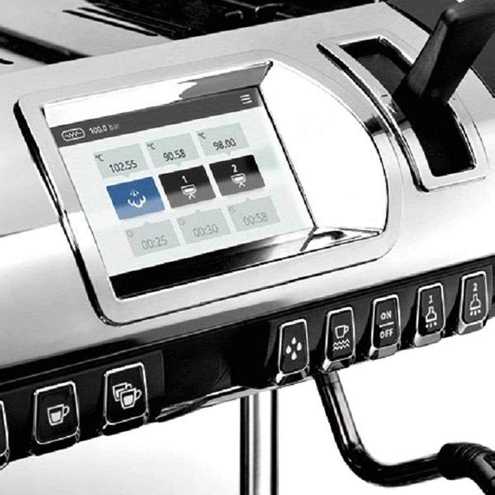 Кофемашина рожковая Nuova Simonelli Aurelia WAVE T3 2Gr высокие группы, белый жемчуг