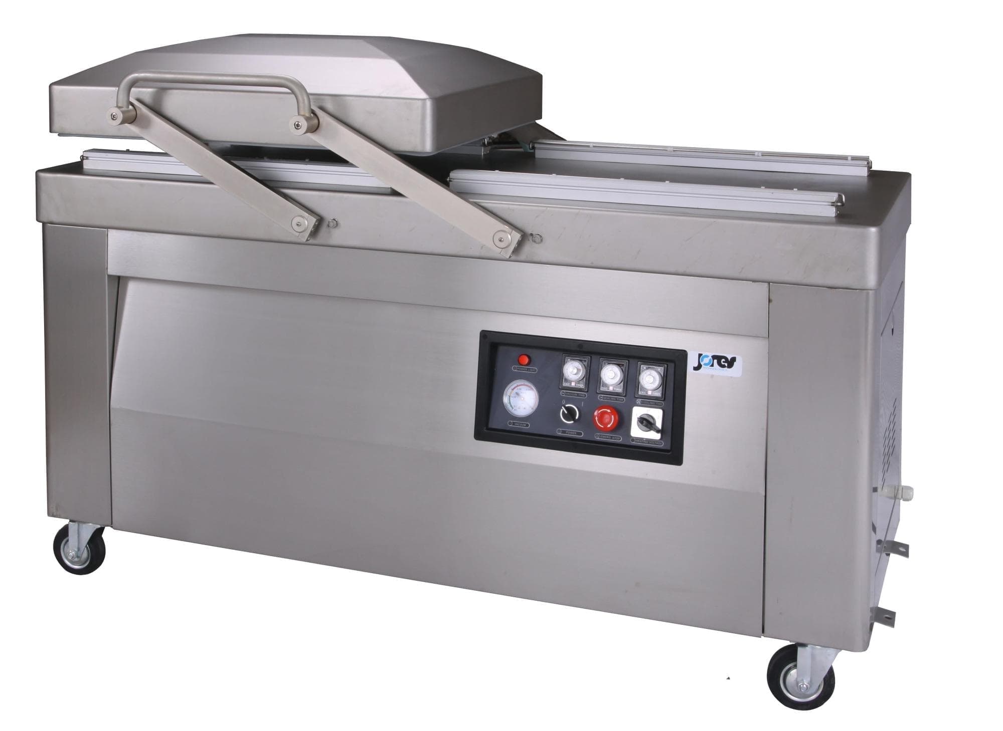 Напольный вакуумный упаковщик Hualian Machinery HVC-610S/2B-G (DZQ-610/2SB) нерж, газ