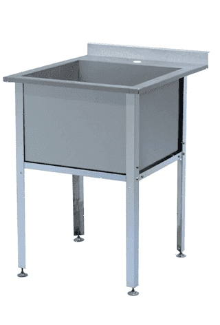 Ванна моечная Atesy ВМ-1/600 с бортом Алента