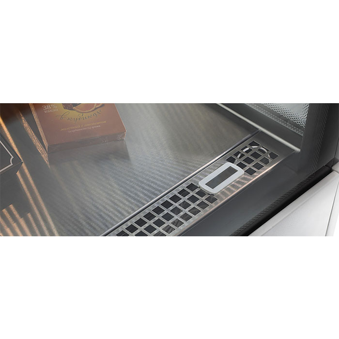 Витрина кондитерская Cryspi Elegia Quadro К 1000 (9010/9005)