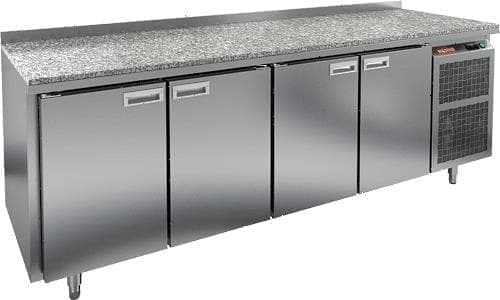 Стол холодильный Hicold GN 1111/TN камень