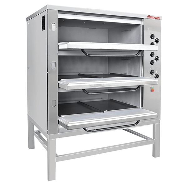 Печь хлебопекарная Восход ХПЭ-750/3 нерж