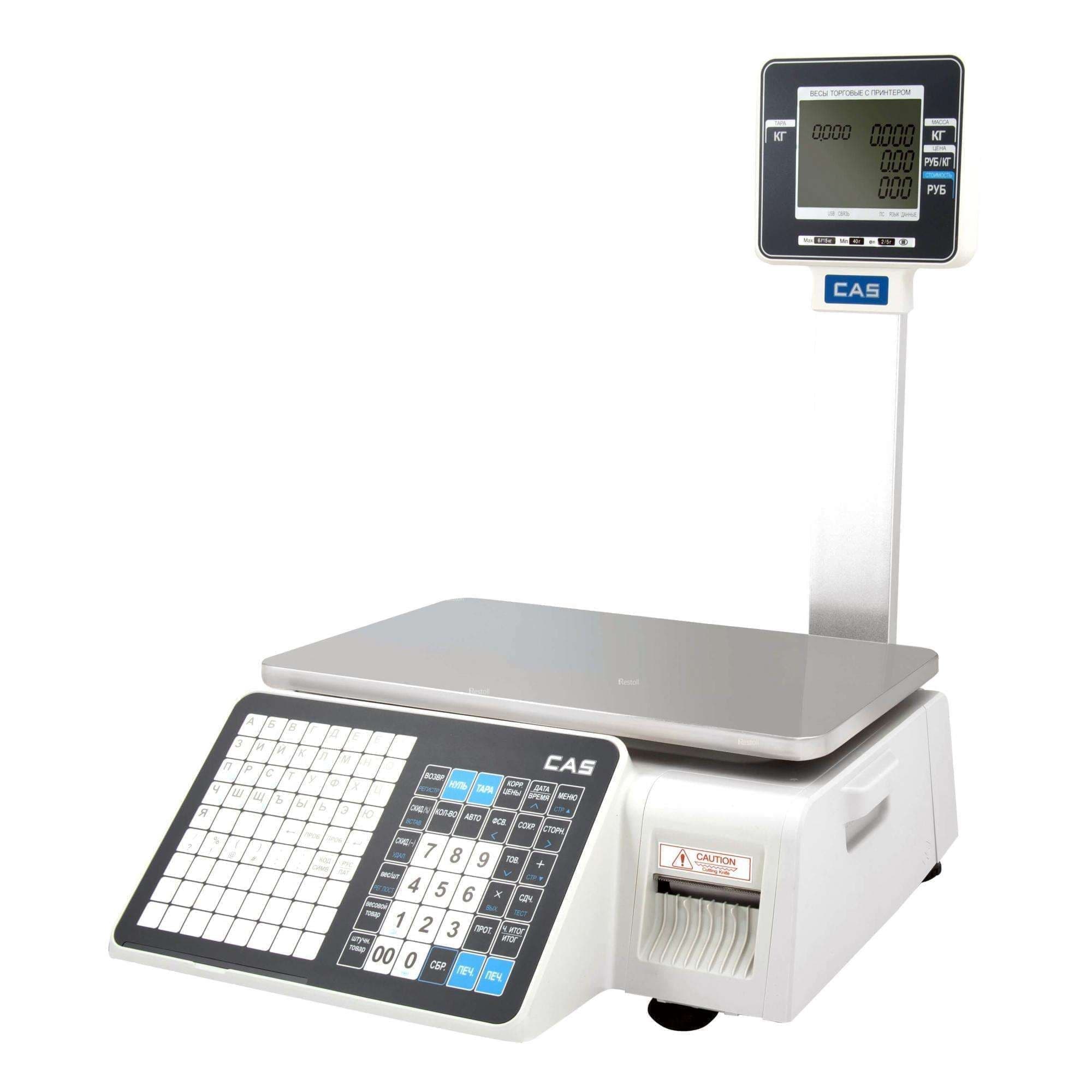 Весы торговые CAS CL3000J-15P TCP-IP