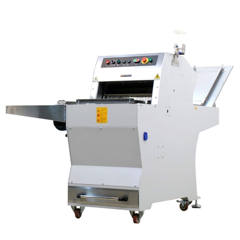 Хлеборезка Danler FZA-480 раздуватель пакета, смазка ножей маслом