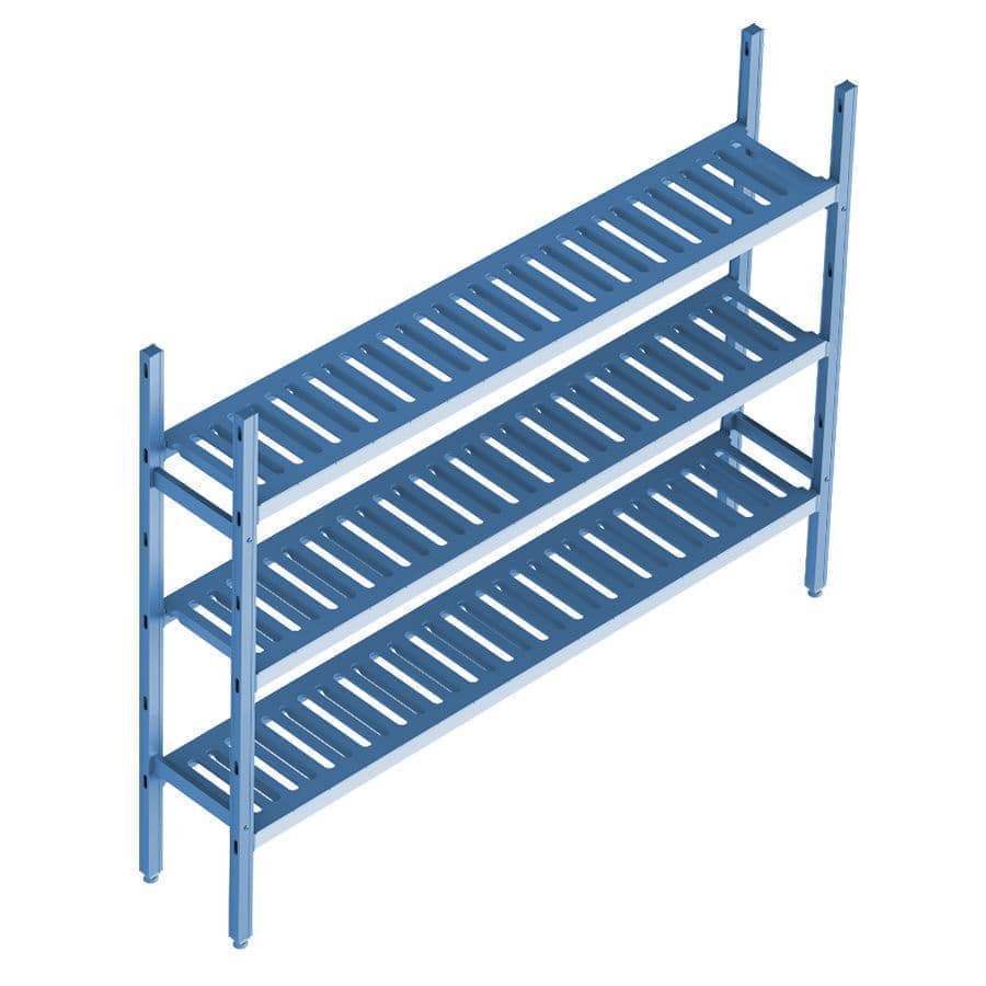 Стеллаж модульный Polair Load.Me Poly 21AL.3PP40.6, основной