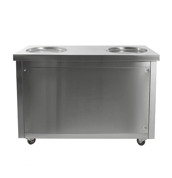 Фризер для жареного мороженого Foodatlas KCB-2Y (стол для топпингов, система контроля температуры)