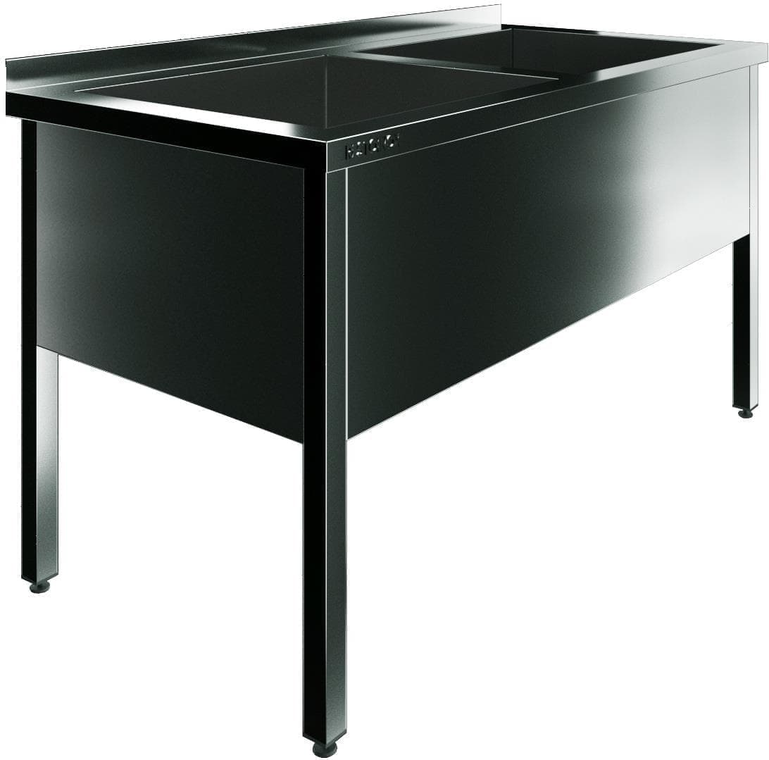 Ванна котломоечная с бортом Restoinox ВМСК-2/16/8-Б