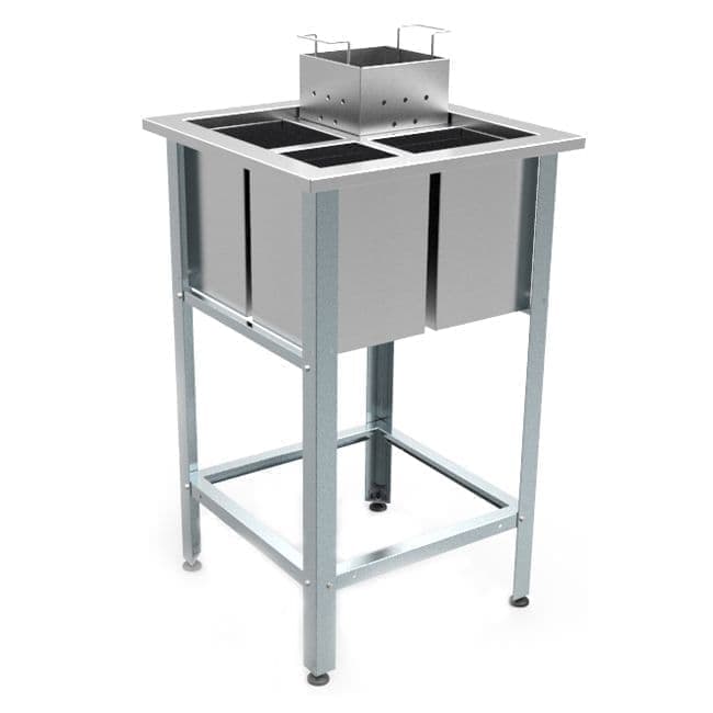 Ванна для мойки яиц Кобор ВМЯ/1-80/80