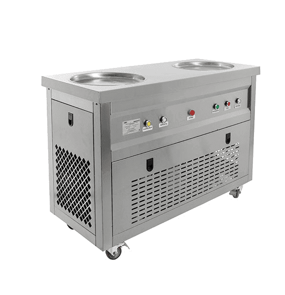 Фризер для жареного мороженого Foodatlas KCB-2Y (стол для топпингов, система контроля температуры)