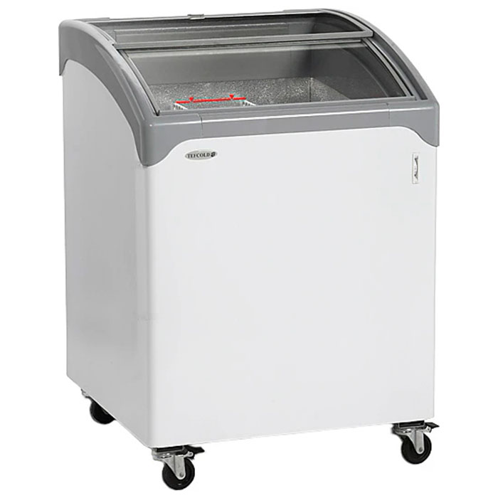 Ларь морозильный Tefcold NIC101SCEB гнутое стекло
