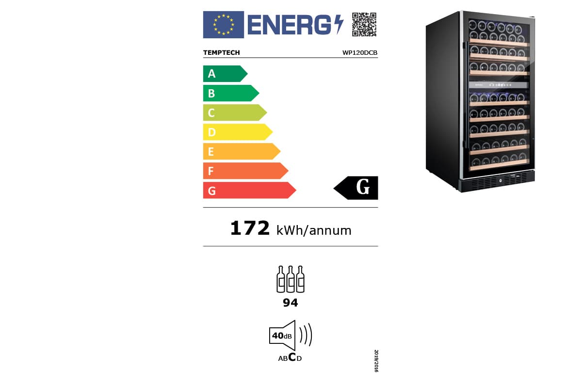 Шкаф винный Temptech WP120DCB