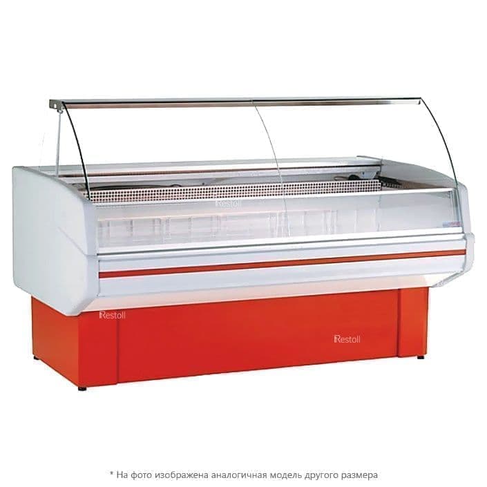 Витрина морозильная Golfstream Двина 180 ВН, красная