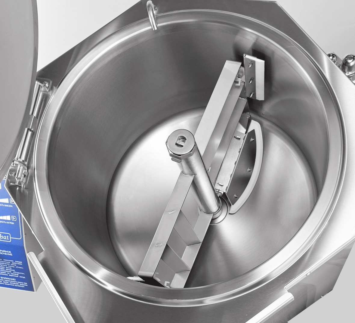 Котел пищеварочный Abat КПЭМ-60-ОМР-ВК со сливным краном (11000006650)