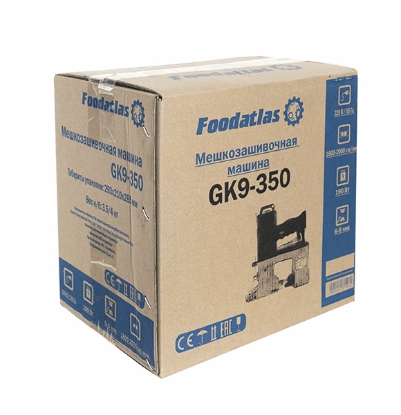 Мешкозашивочная машина Foodatlas GK9-350