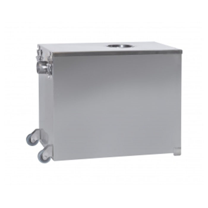 Жироуловитель RoboLabs GT-0.5-g под мойку, пиковый сброс 75л, нерж AISI 304