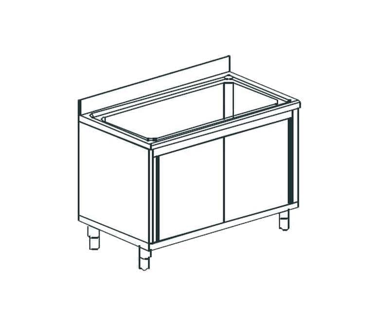 Ванна котломоечная Apach Chef Line LP177-135SD