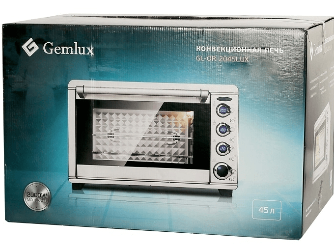 Печь конвекционная Gemlux GL-OR-2045LUX