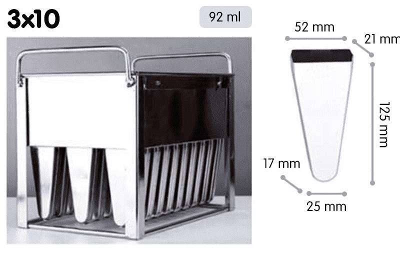 Форма для мороженого эскимо Koreco SSI 40 Eskimo form 4