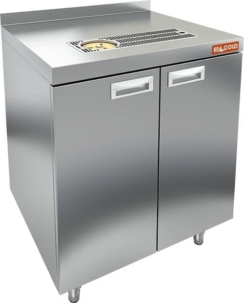 Барный модуль закрытый с каплесборником Hicold НБМСЗКСО-7/7Б