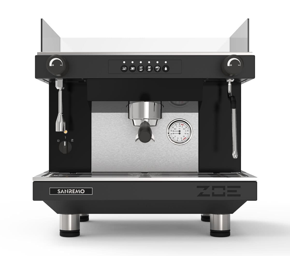 Кофемашина рожковая Sanremo Zoe SED 1Gr, черная