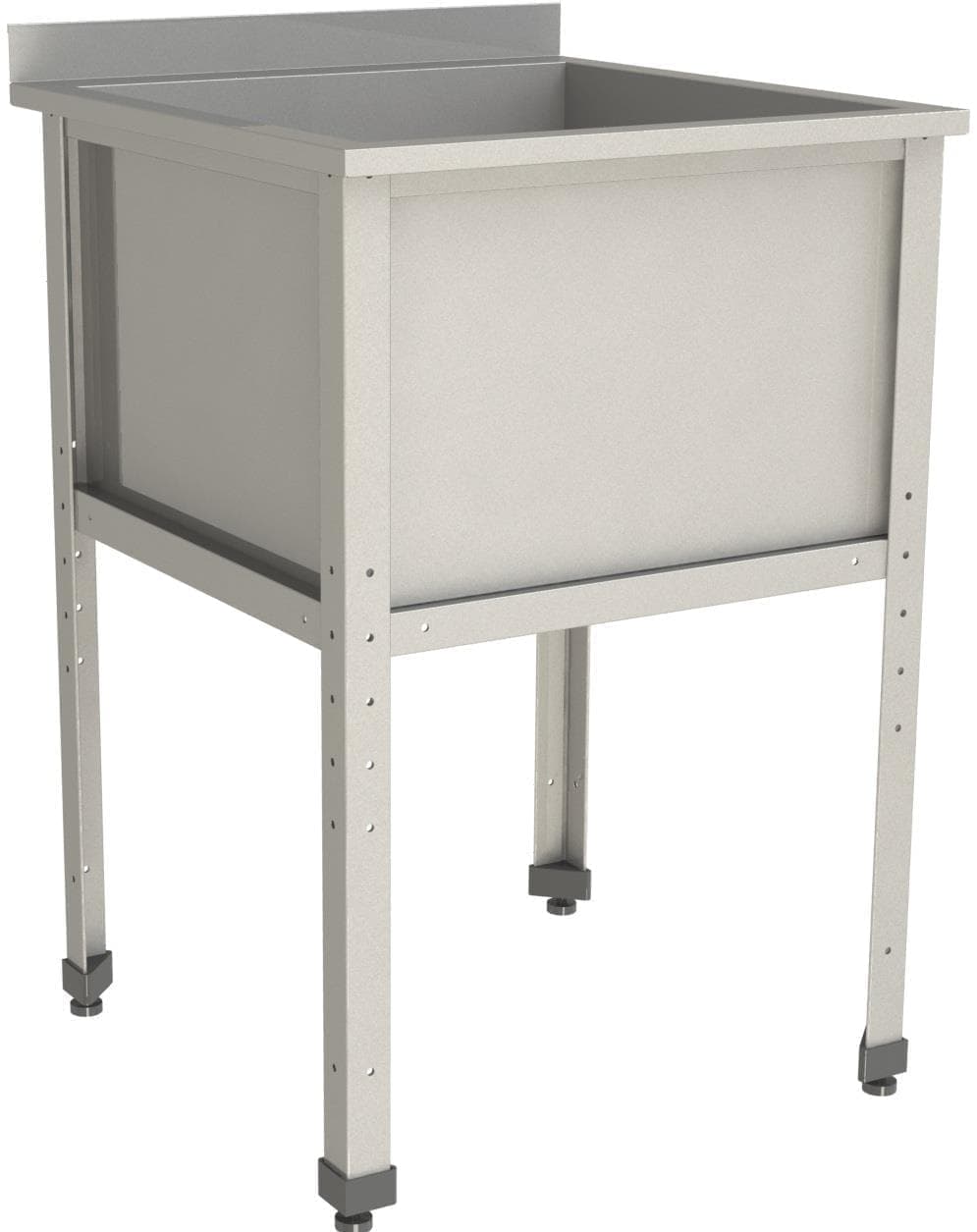 Ванна моечная односекционная с бортом Restoinox ВМС-1/7-Б-ЭН