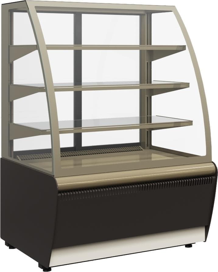 Витрина кондитерская Carboma K70 VV 1,3-1 (ВХСв-1,3д Люкс) 0102-0109