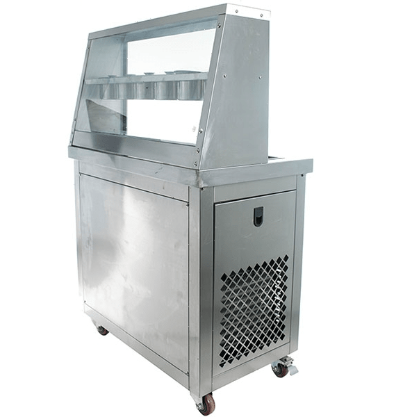 Фризер для жареного мороженого Foodatlas KCB-2F (контейнеры, 2 компрессора)