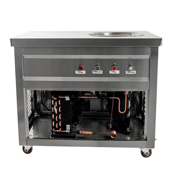 Фризер для жареного мороженого Foodatlas KCB-1Y (стол для топпингов)