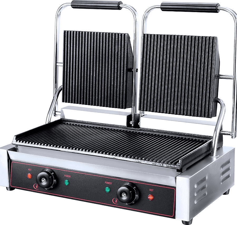 Гриль контактный Hualian Machinery HEG-813E