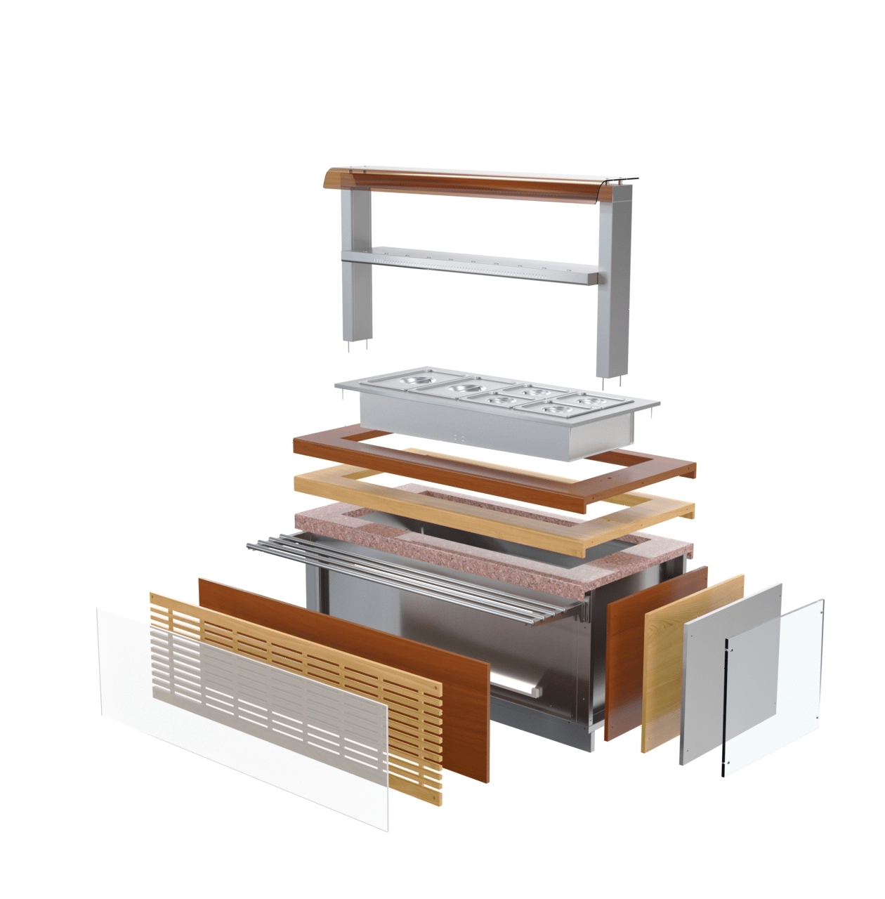 Мармит для вторых блюд Atesy Регата М2-900-1240-02-П