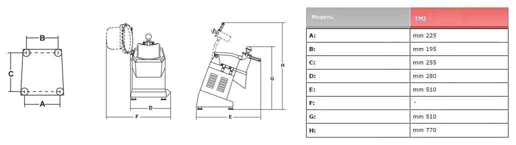 Овощерезка Sirman TM2