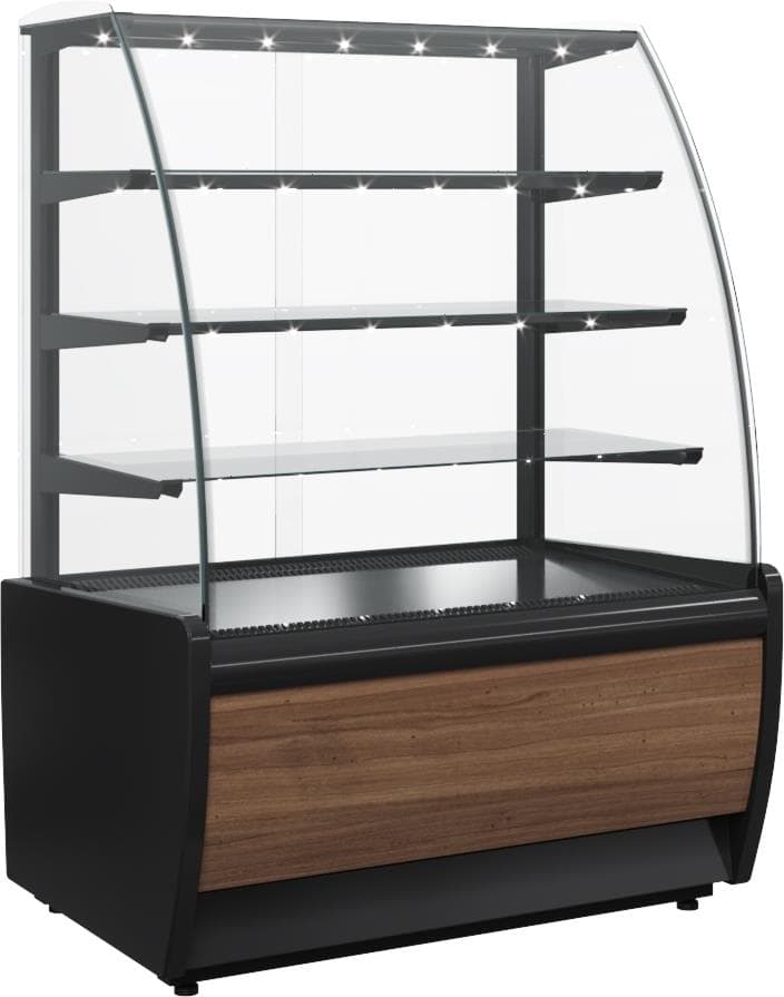 Витрина кондитерская Carboma K70 VM 1,3-1 (ВХСв-1,3д) 0012-0109