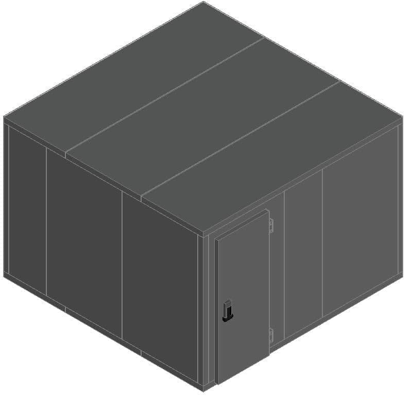 Камера холодильная Polair КХН-18,36 (3160х3160х2200) 80мм