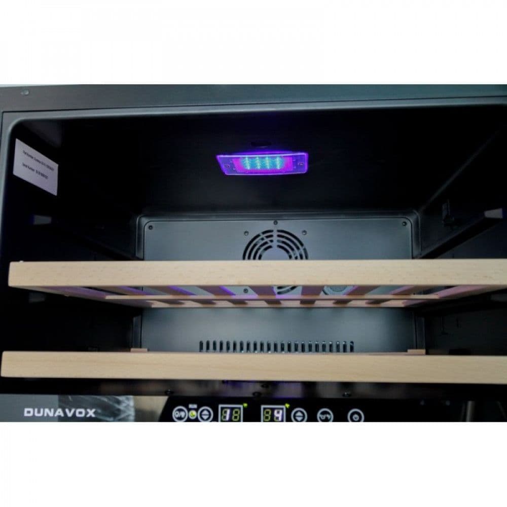 Шкаф винный Dunavox DX-51.150DBK/DP