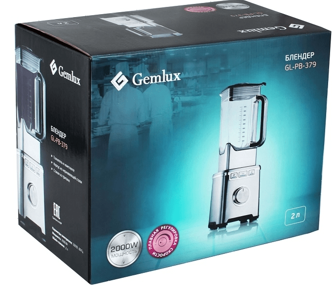 Блендер барный Gemlux GL-PB-379