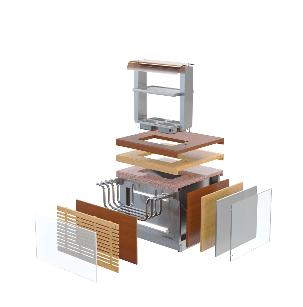 Стойка для столовых приборов Atesy Регата СП-774-940-02