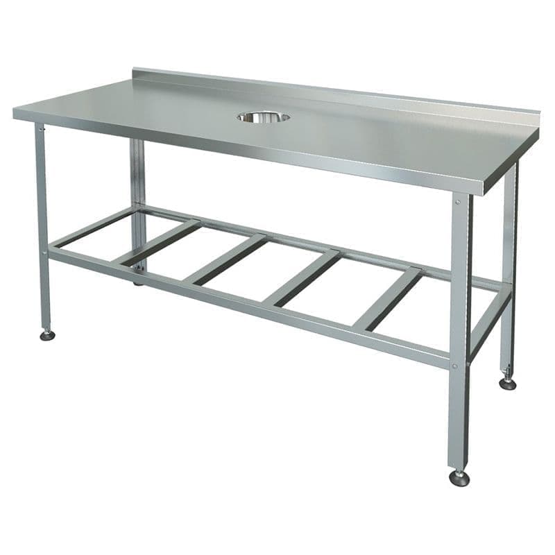 Стол для сбора отходов Марихолодмаш СПСО 1-0,6/0,6 нерж