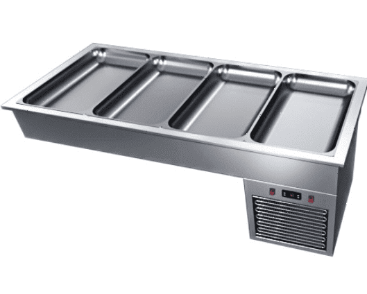 Салат-бар холодильный встраиваемый Astropit АМВХ4-1380 (4хGN1/1)