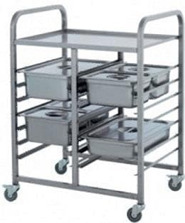 Тележка для гастроемкостей Restoinox ТГ-1/1-7.5/6