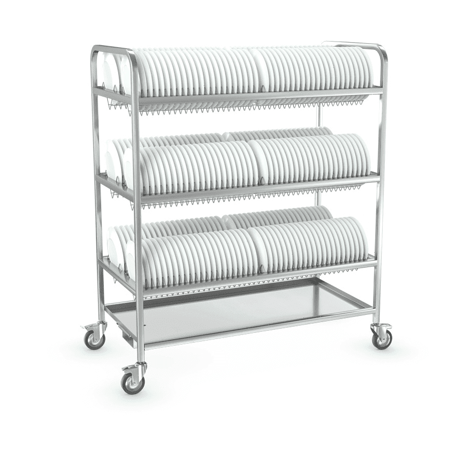 Тележка для тарелок Atesy ТТ-Л-3-1200.600-02 (ТТ-3)