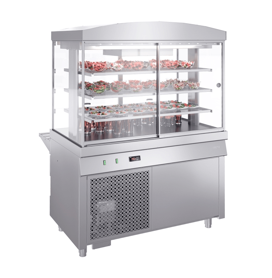 Витрина холодильная Atesy Ривьера ХВ-1200-02