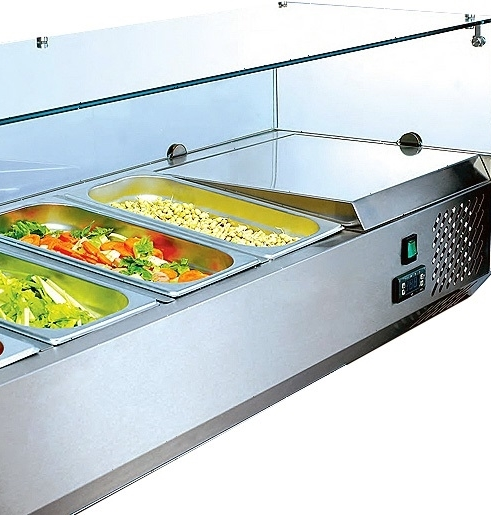 Витрина холодильная для ингредиентов Koreco VRX 1200-380 (395II)