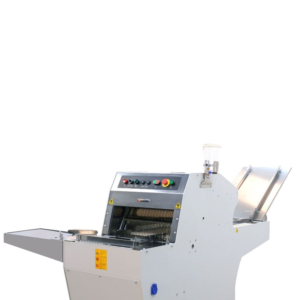 Хлеборезка Danler FZA-480 раздуватель пакета, смазка ножей маслом