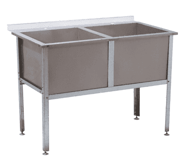 Ванна моечная Atesy ВМ-2/700 с бортом Алента