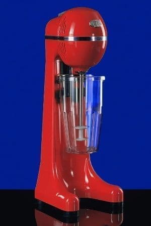 Миксер для молочных коктейлей Johny AK/2-2TA ECO красный