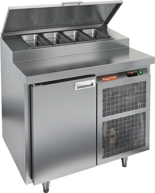 Стол холодильный (для пиццы) Hicold PZ2‑1/GN