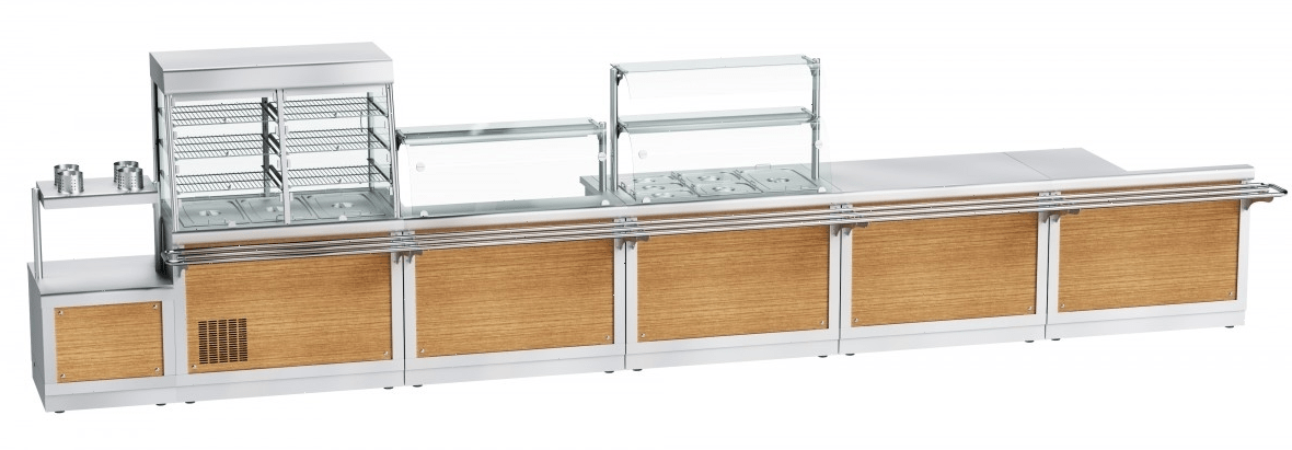 Прилавок для холодных закусок Abat ПВВ(Н)-70Х-С-01-НШ (21000001968)