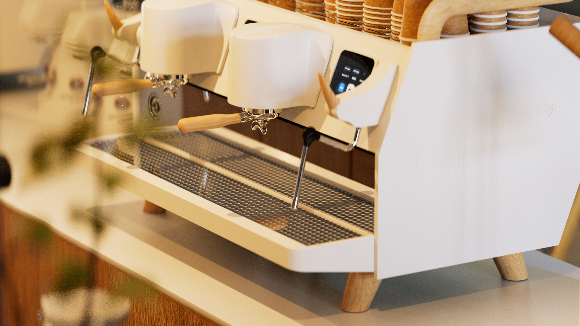 Кофемашина рожковая Manifesta Speciale White 2Gr