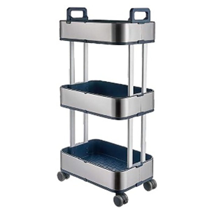 Тележка сервировочная Foodatlas JAH-019 (3 яруса)